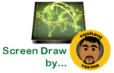 banner for screen draw
